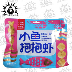 Чипсы с морепродуктами  32гр 20шт/10упак Коробка