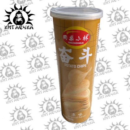 Купить оптом Чипсы со вкусом картофеля 100г 24шт коробка 3053-2 в интернет-магазине КитаечкамагазинОПТ г.Уссурийск, Хабаровск