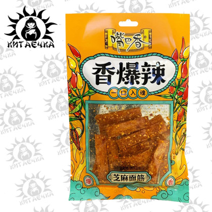 Купить оптом Соевое мясо Палочки с кунжутом 70гр/100шт Коробка 1058-2 в интернет-магазине КитаечкамагазинОПТ г.Уссурийск, Хабаровск