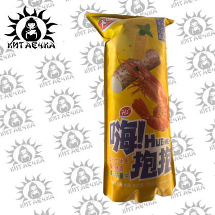 Купить оптом Чипсы из батата крабовая икра-сыр (желтая) 258г/12шт Коробка 2314-2 в интернет-магазине КитаечкамагазинОПТ г.Уссурийск, Хабаровск