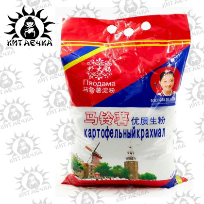 Купить оптом Крахмал картофельный 淀粉 2,5кг/10шт Коробка /81 в интернет-магазине КитаечкамагазинОПТ г.Уссурийск, Хабаровск