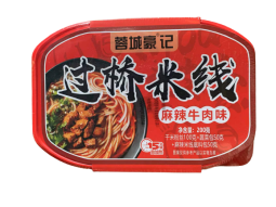 Лапша самовар с говядиной 麻辣牛肉味 200г/24шт Коробка