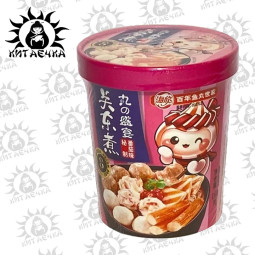 Фунчеза морепродукты с томатами 番茄味 Розовая 12шт Коробка