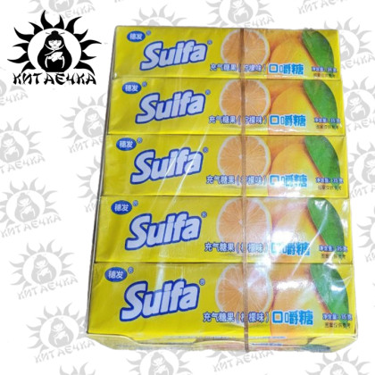 Купить оптом Акция 07.02.26 Жевательная конфета Suifa со вкусом Лимона 20шт/упак 2257-5штакция в интернет-магазине КитаечкамагазинОПТ г.Уссурийск, Хабаровск