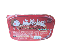 Лапша самовар острая с курицей 牛油麻辣版 305г/24шт Коробка